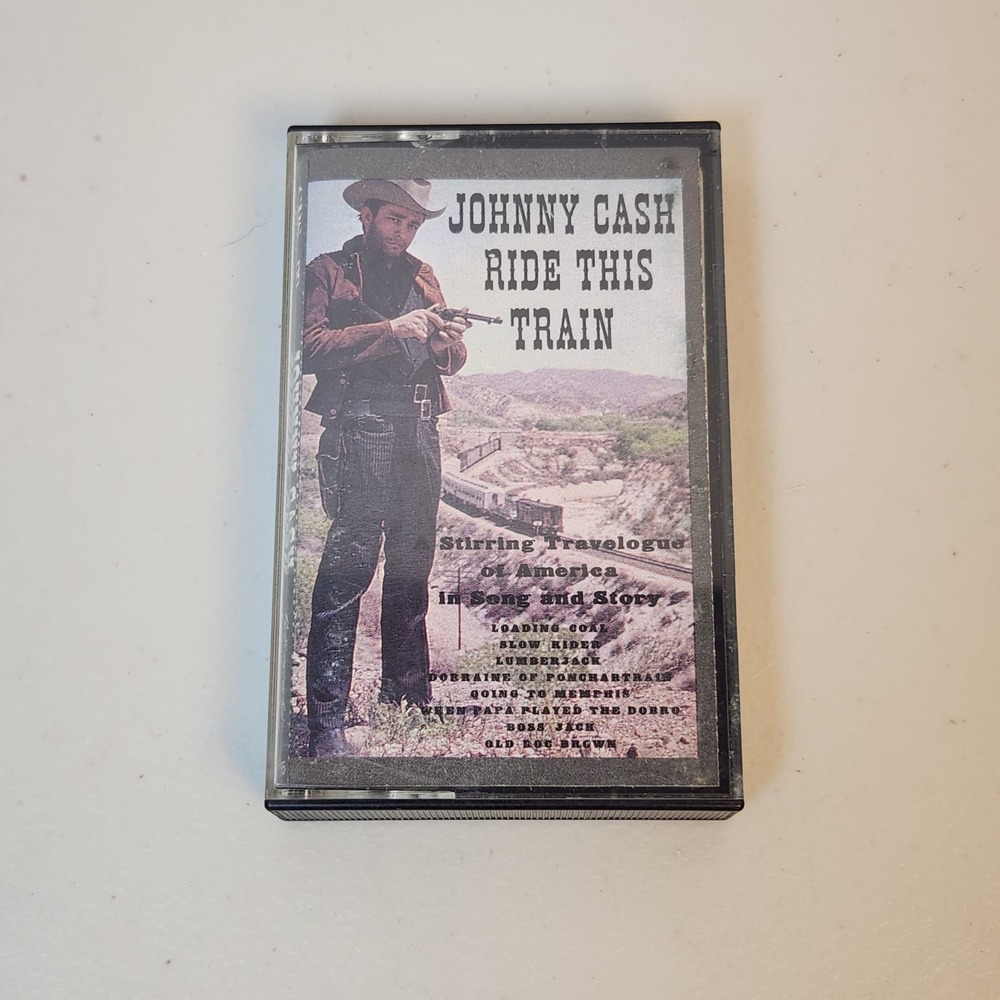 Johnny Cash Ride This Train Cassette Tape CBS‎ Records CS 8255 Country Western